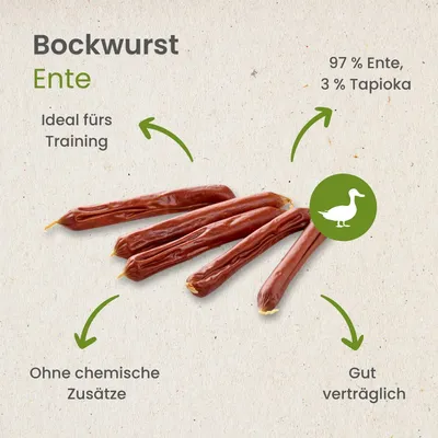 Kauartikel.com Bockwurst Ente