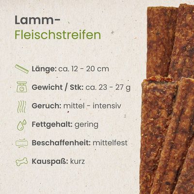Kauartikel.com Lamm-Fleischstreifen