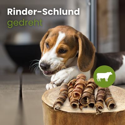 Kauartikel.com Rinder-Schlund, gedreht