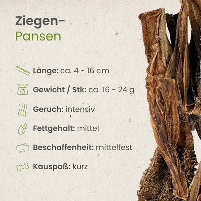Kauartikel.com Ziegen-Pansen