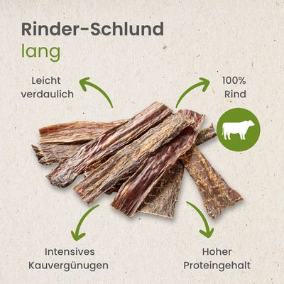 Kauartikel.com Rinder-Schlund, lang