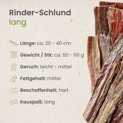 Kauartikel.com Rinder-Schlund, lang