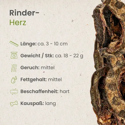 Kauartikel.com Rinder-Herz