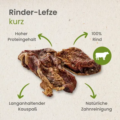 Kauartikel.com Rinder-Lefze, kurz Kauartikel.com Rinder-Lefze, kurz