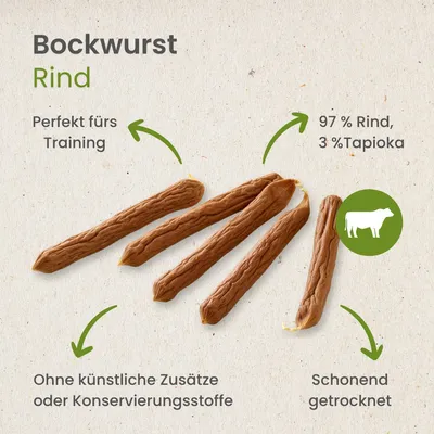 Kauartikel.com Bockwurst Rind