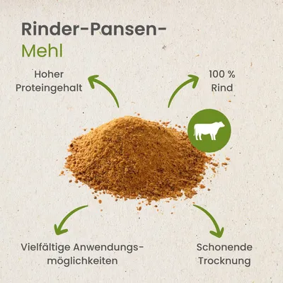 Kauartikel Rinder-Pansen-Mehl Kauartikel Rinder-Pansen-Mehl