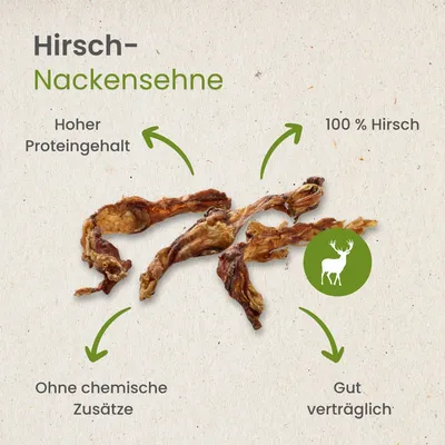 Kauartikel.com Hirsch-Nackensehne