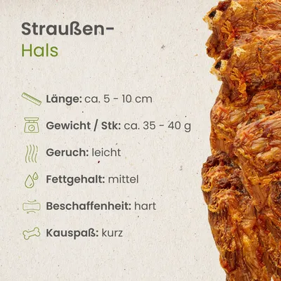 Kauartikel.com Straußen-Hals