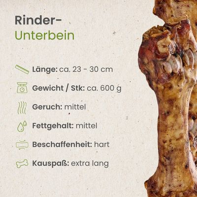 Kauartikel.com Rinder-Unterbein