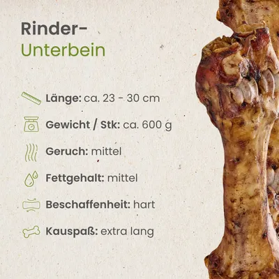 Kauartikel.com Rinder-Unterbein Kauartikel.com Rinder-Unterbein