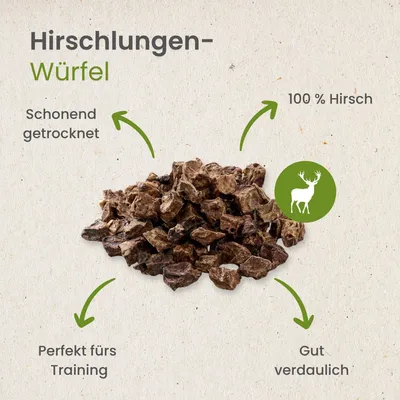 Kauartikel.com Hirsch-Lungen-Würfel