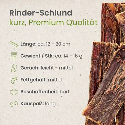 Kauartikel.com Rinder-Schlund, kurz Premium Qualität