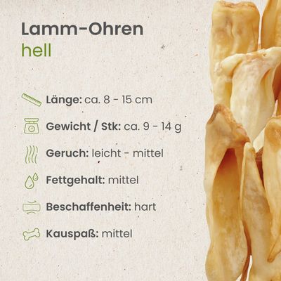 Kauartikel.com Lamm-Ohren, hell