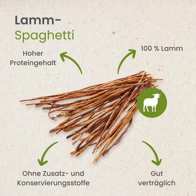 Kauartikel.com Lamm-Spaghetti