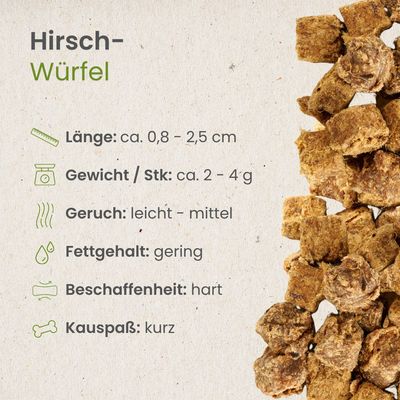 Kauartikel.com Hirsch-Würfel