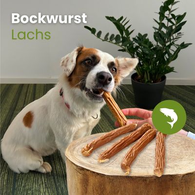 Kauartikel.com Bockwurst-Lachs