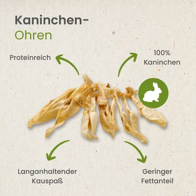 Kauartikel.com Kaninchen-Ohren