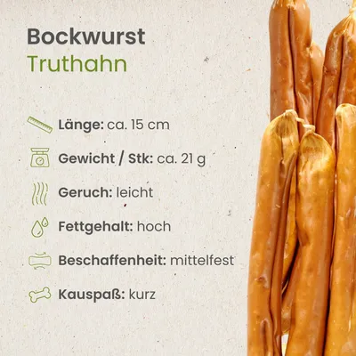Kauartikel.com Bockwurst Truthahn