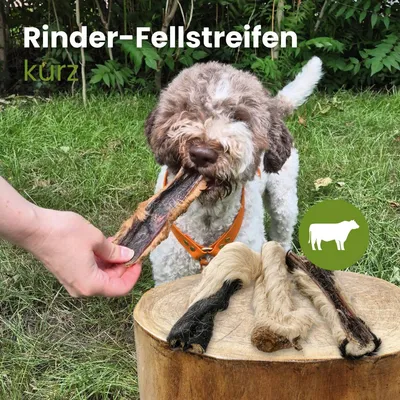 Kauartikel.com Rinder-Fellstreifen, kurz