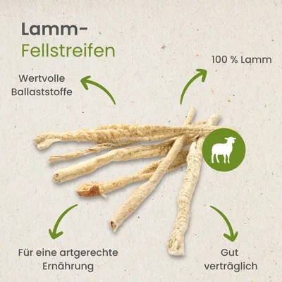 Kauartikel.com Lamm-Fellstreifen