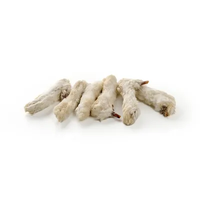 Kauartikel.com Kaninchen-Pfoten mit Fell