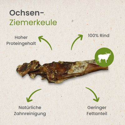 Kauartikel.com Ochsen-Ziemerkeule