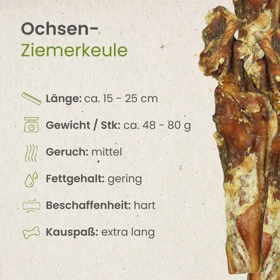 Kauartikel.com Ochsen-Ziemerkeule