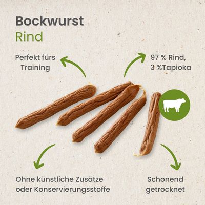 Kauartikel.com Bockwurst Rind