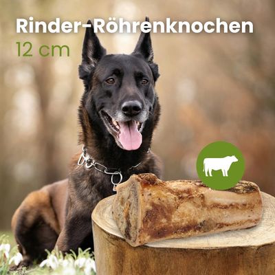 Kauartikel.com Rinder-Röhrenknochen 12cm
