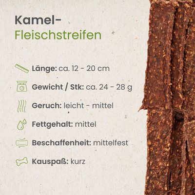 Kauartikel.com Kamel-Fleischstreifen
