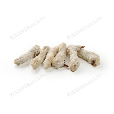 Kauartikel.com Kaninchen-Pfoten mit Fell