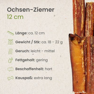 Kauartikel.com Ochsen-Ziemer, 12cm
