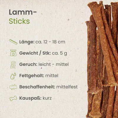 Kauartikel.com Lamm-Sticks