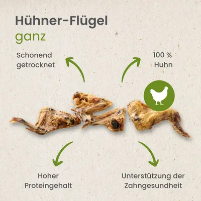 Kauartikel.com Hühner-Flügel, ganz