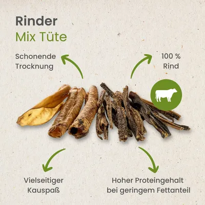 Kauartikel.com Rinder MIX TÜTE Kauartikel.com Rinder MIX TÜTE