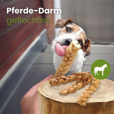 Kauartikel.com Pferde-Darm, geflochten