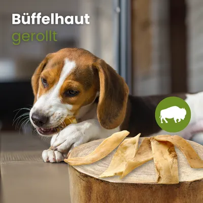 Kauartikel.com Büffel-Haut, gerollt