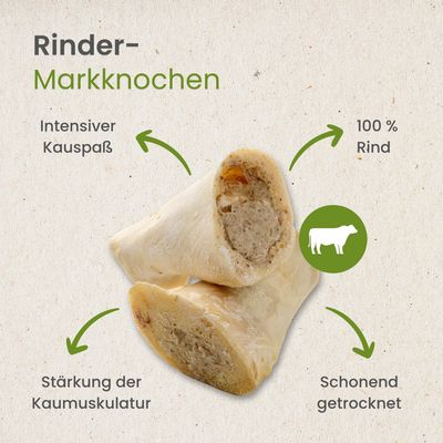 Kauartikel.com Rinder-Markknochen