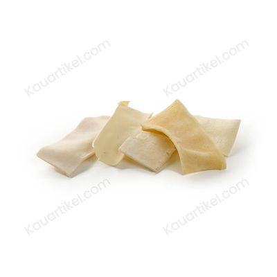 Kauartikel Büffel-Kauchips, weiß