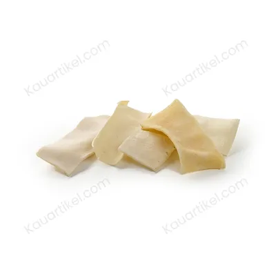 Kauartikel Büffel-Kauchips, weiß Kauartikel Büffel-Kauchips, weiß