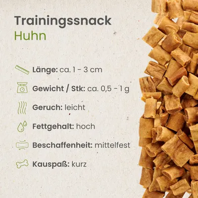 Kauartikel.com Hühner-Sticks-Trainingssnack