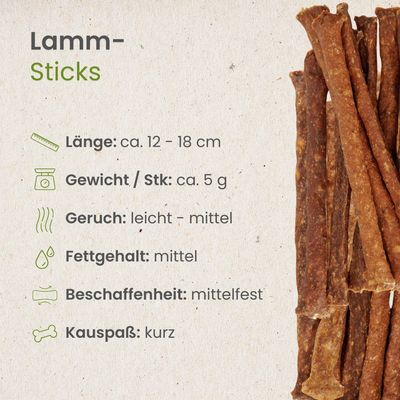 Kauartikel.com Lamm-Sticks