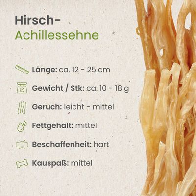 Kauartikel.com Hirsch-Achillessehne
