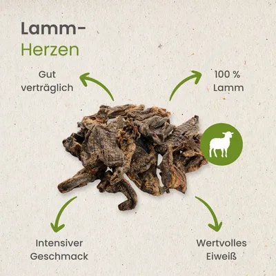 Kauartikel.com Lamm-Herzen