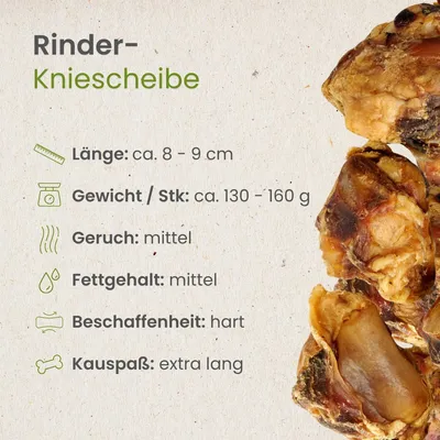 Kauartikel Rinder-Kniescheibe Kauartikel Rinder-Kniescheibe
