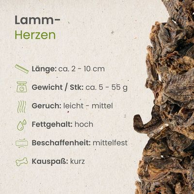 Kauartikel.com Lamm-Herzen
