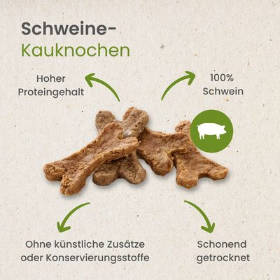 Kauartikel.com Schweine-Kauknochen