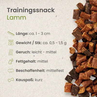 Kauartikel.com Lamm-Sticks-Trainingssnack