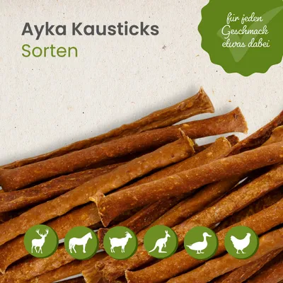 Kauartikel.com AYKA Kausticks Hirsch