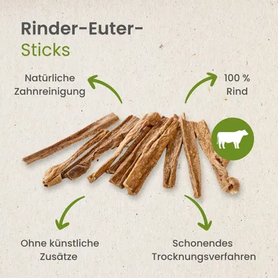 Kauartikel.com Rinder-Euter-Sticks Kauartikel.com Rinder-Euter-Sticks